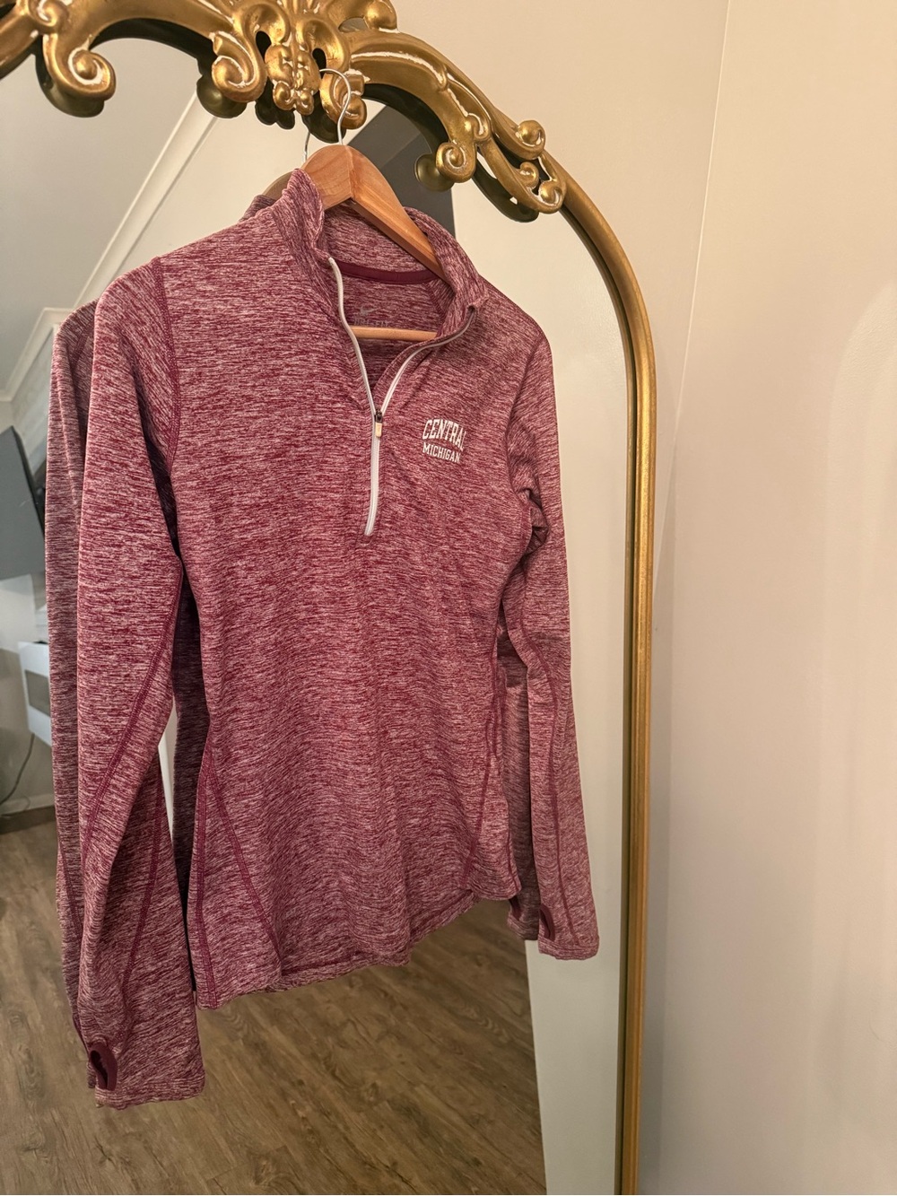 Nike CMU Central Michigan Quarter Zip